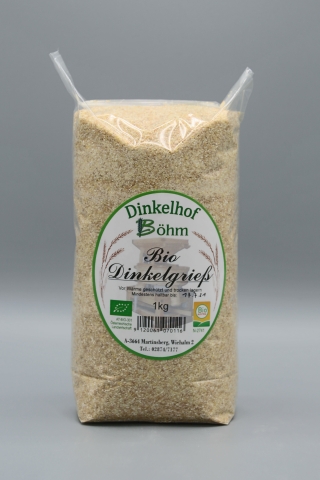 Dinkel Grieß